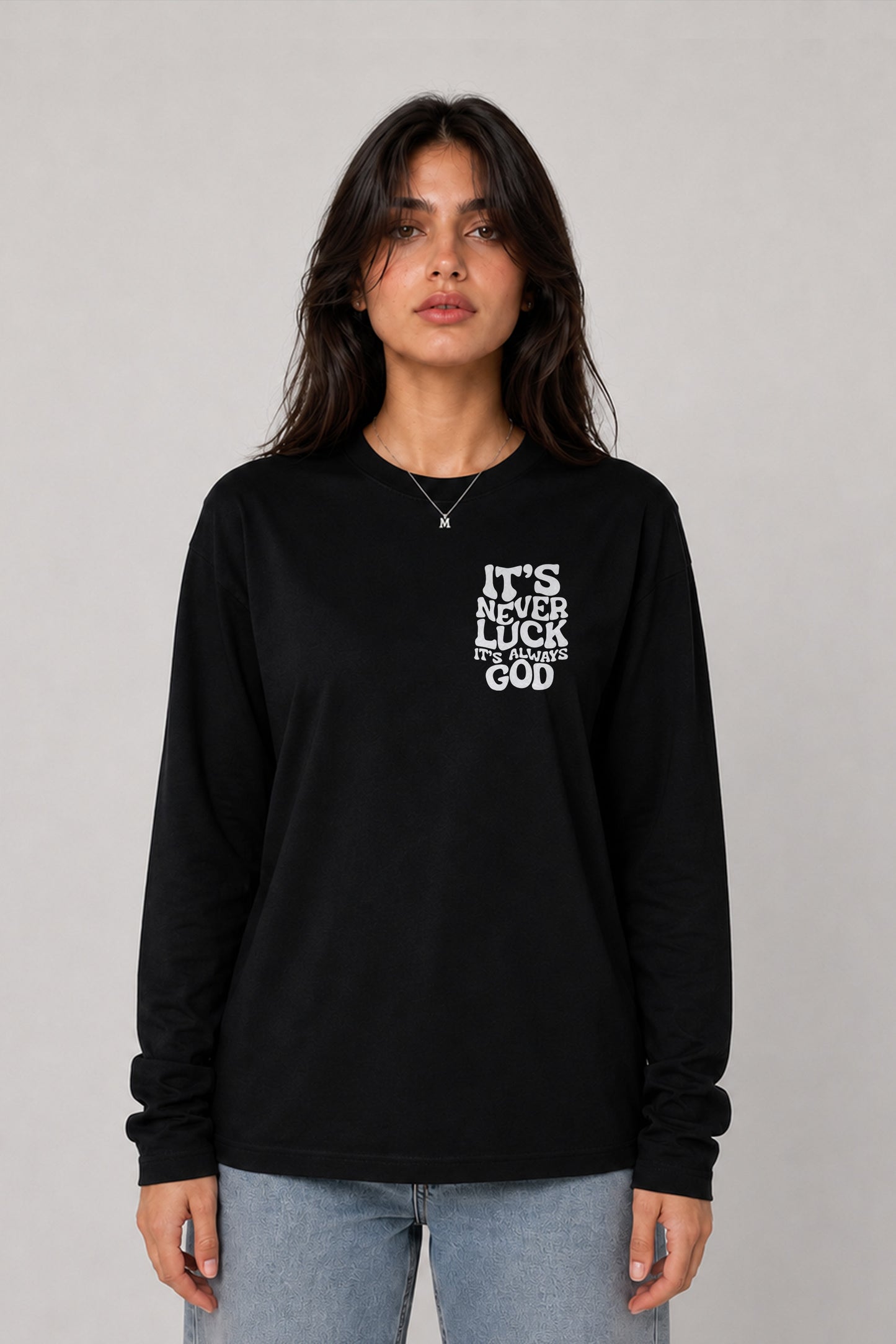 Its never luck-Tee