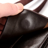 Microfiber Leather Shoulder Bag - Adjustable Strap, Casual Messenger Bag for Daily Use