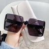 [Colorful Polarized Glasses] European and American Fashionable Advanced Polarized Glasses | Women's Retro Large Box, Resistant and Colorful