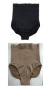 Seamless high-waisted shorts with butt-lift design