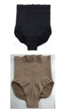 Seamless high-waisted shorts with butt-lift design