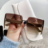 [Colorful Polarized Glasses] European and American Fashionable Advanced Polarized Glasses | Women's Retro Large Box, Resistant and Colorful