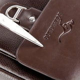 Microfiber Leather Shoulder Bag - Adjustable Strap, Casual Messenger Bag for Daily Use