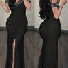 Elegant Strapless One-Shoulder Bridesmaid Dress
