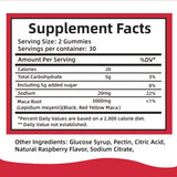 Maca Root Gummies 3000mg - High Potency Energy & Vitality Supplement