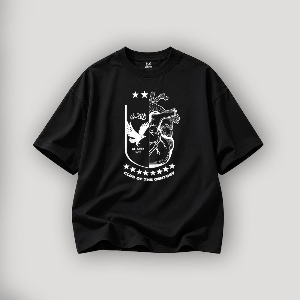 Ahly in my heart oversized Tee