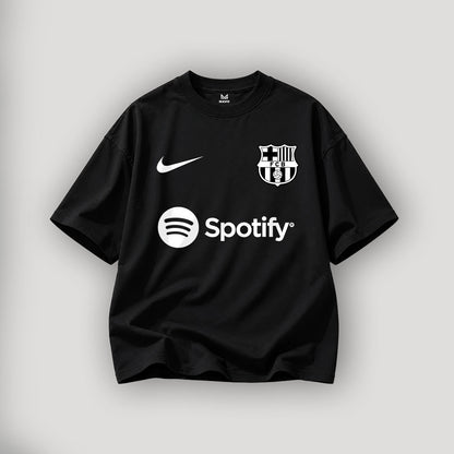 Barcelona white Spotify logo