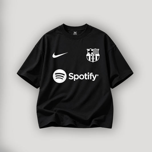 Barcelona white Spotify logo