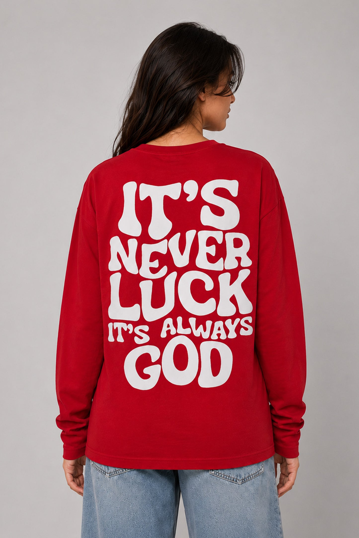 Its never luck-Tee