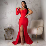 Slim Long Women's Dress