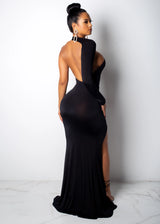 Slim Long Women's Dress
