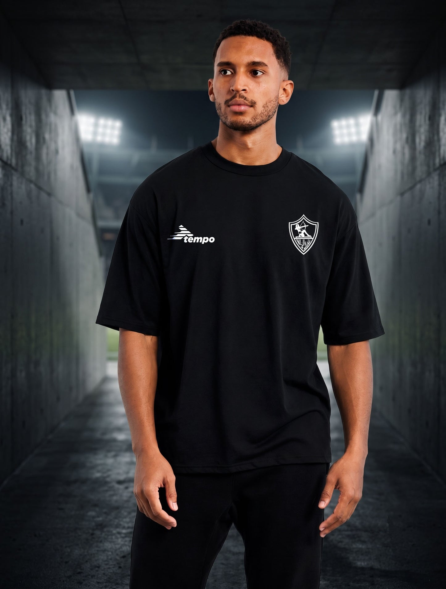 Zamalek -Tempo Oversized Black
