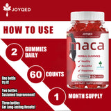 Maca Root Gummies 3000mg - High Potency Energy & Vitality Supplement