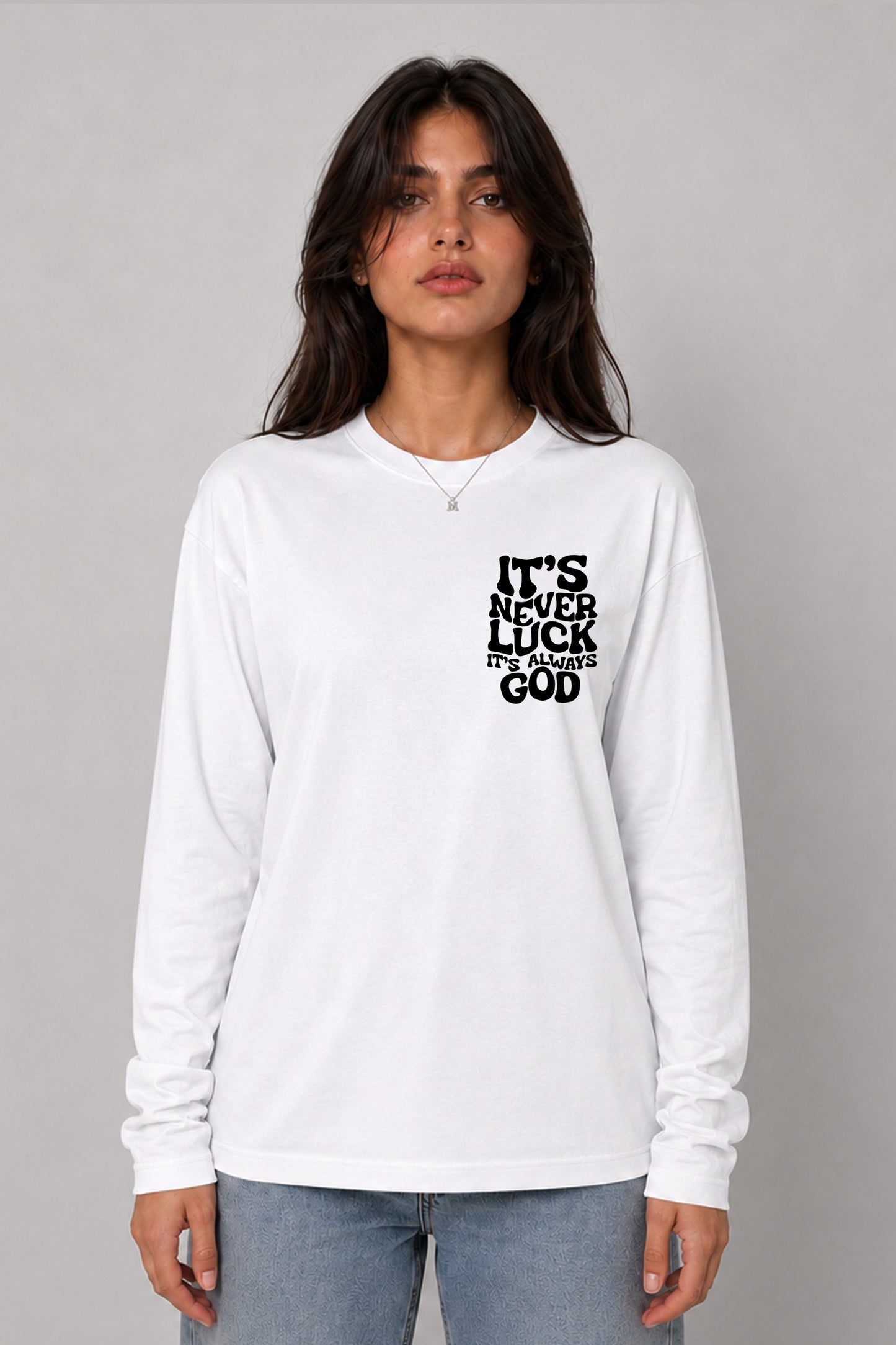 Its never luck-Tee