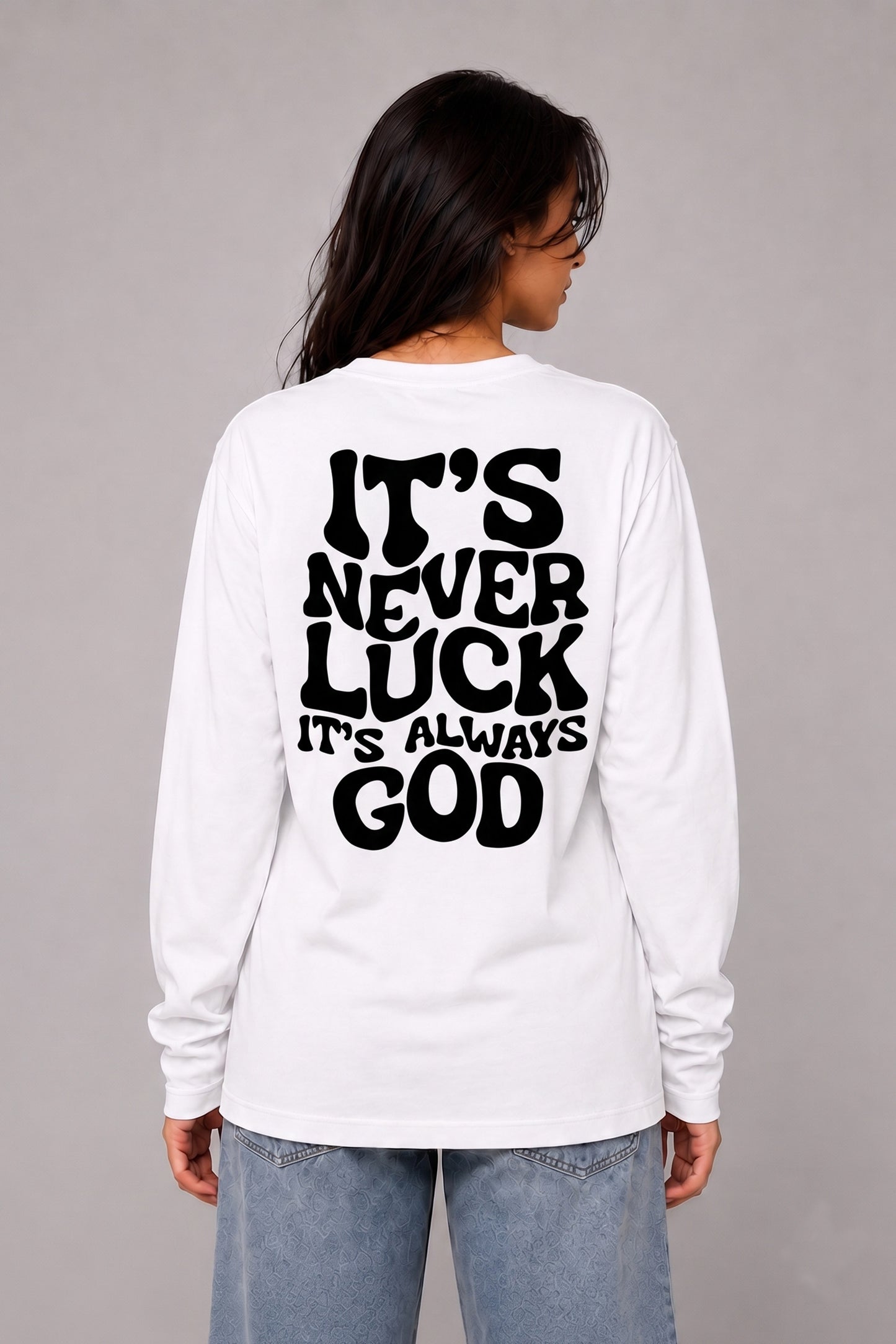 Its never luck-Tee