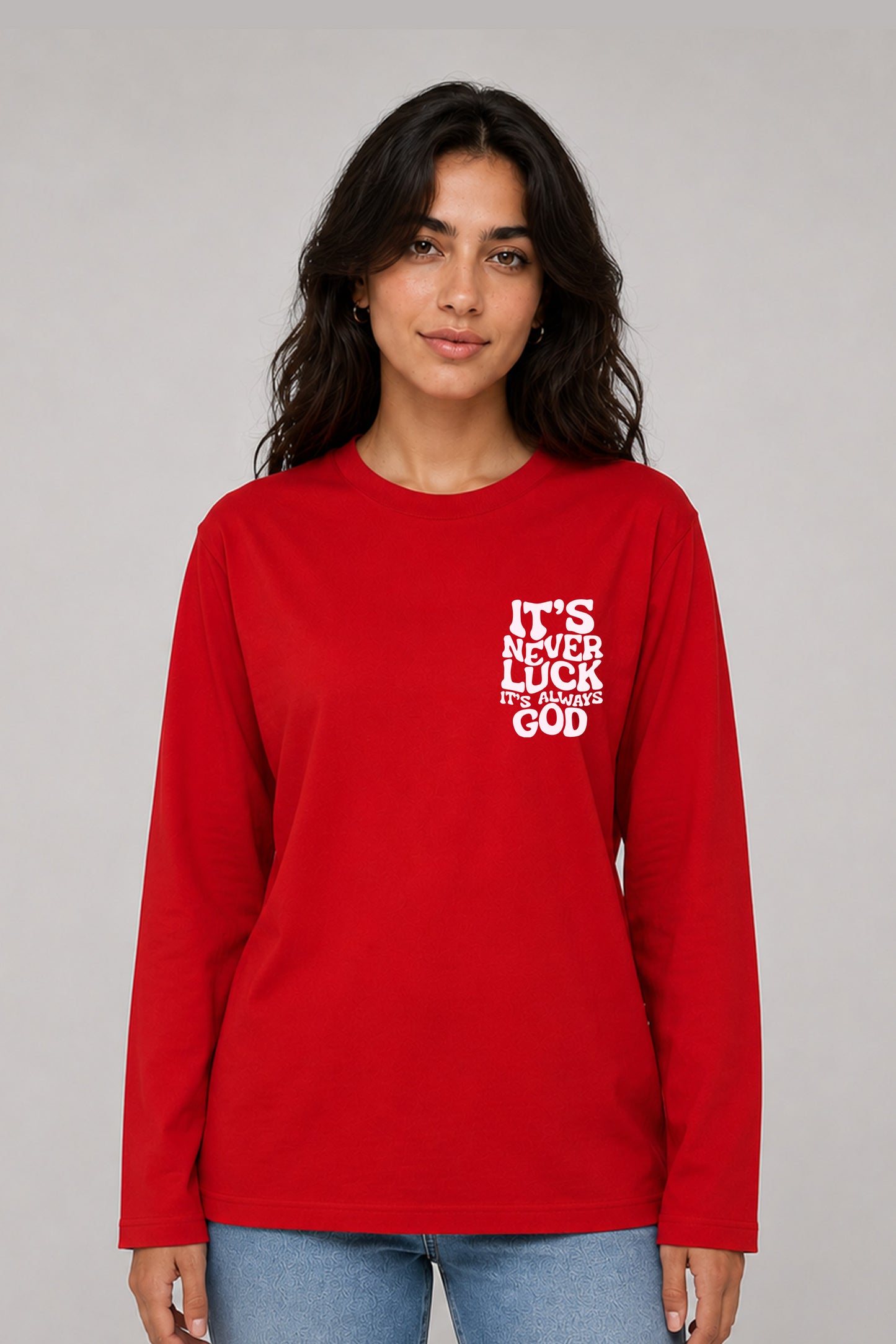 Its never luck-Tee