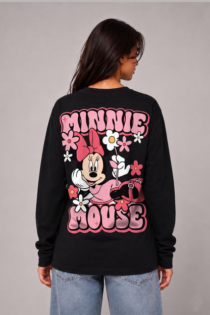 Minnie Mouse long Sleeve Back Front
