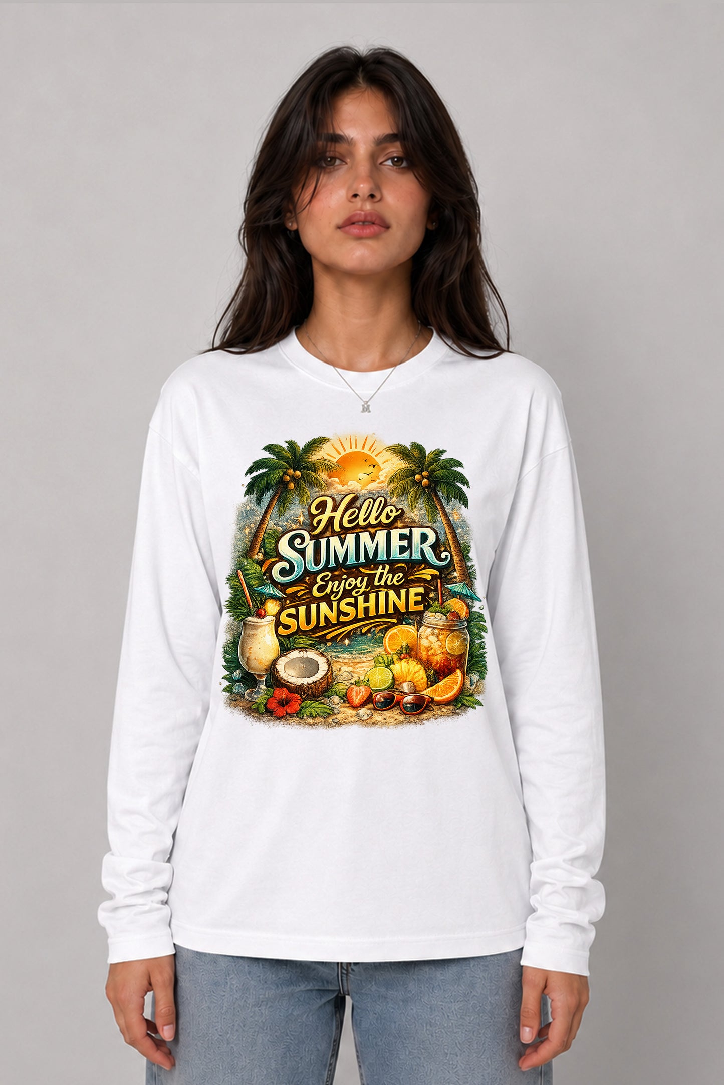 Summer long sleeve t shirt