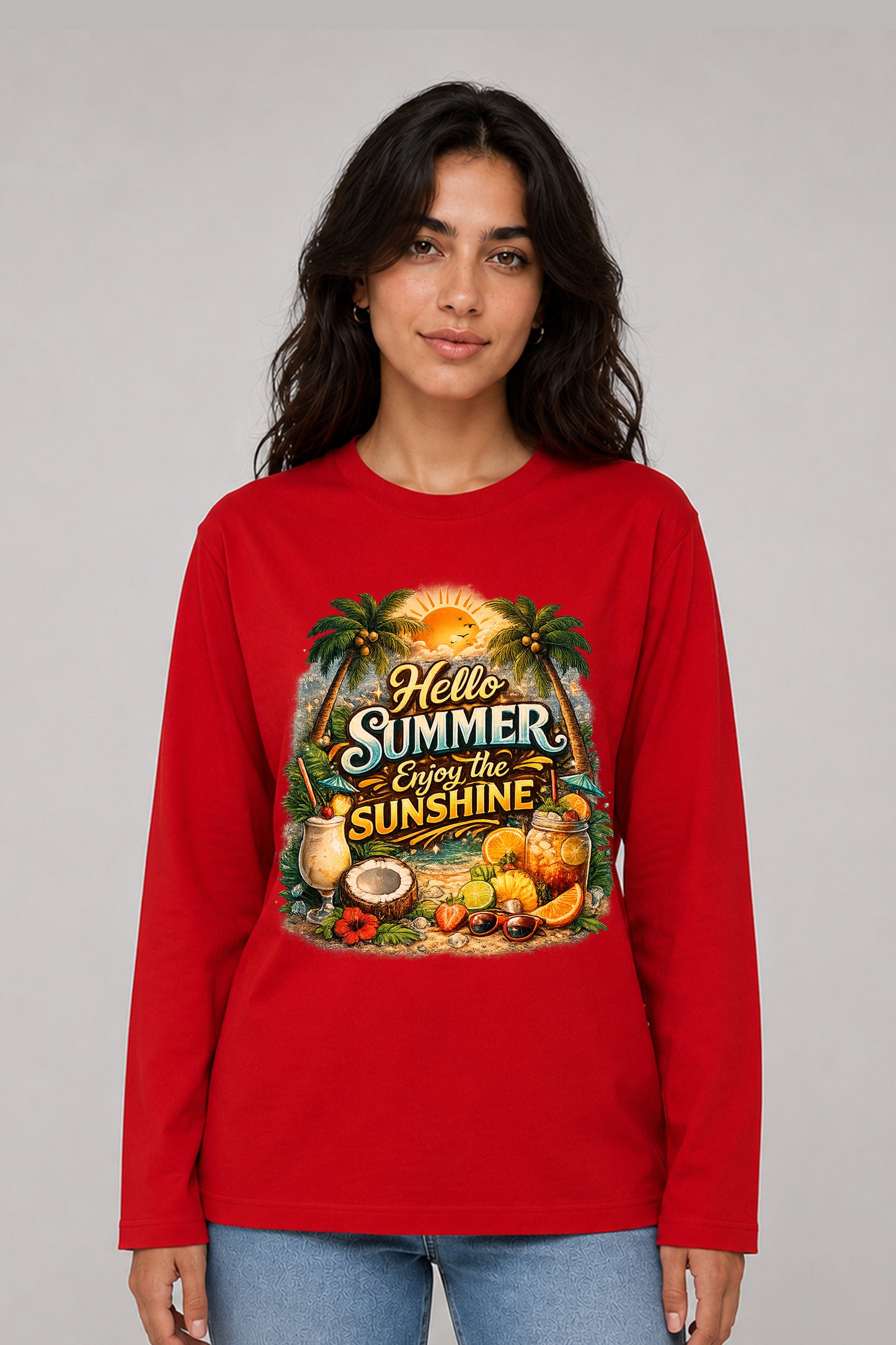 Summer long sleeve t shirt