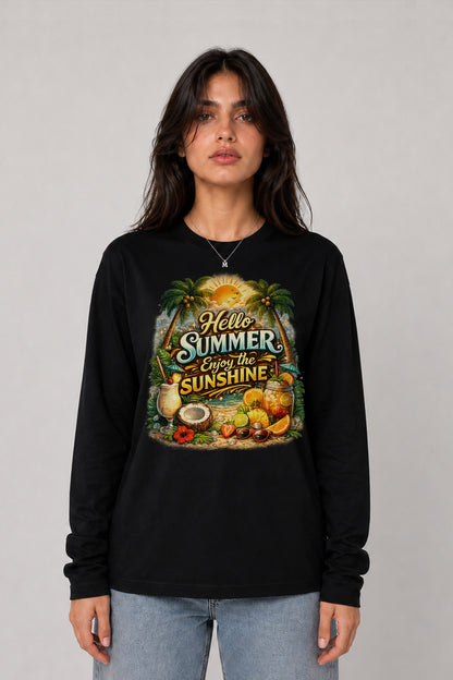 Summer long sleeve t shirt