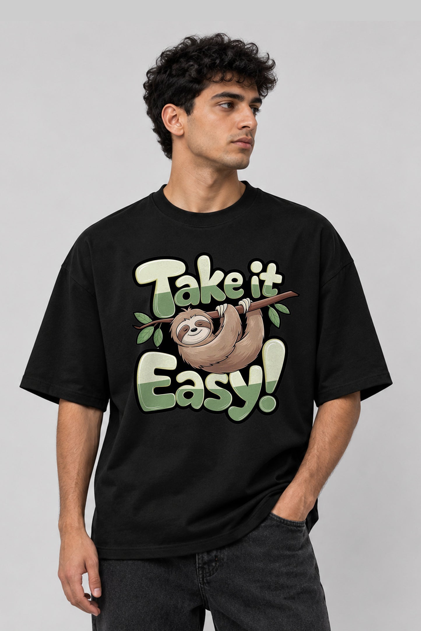 Take it easy oversized tee