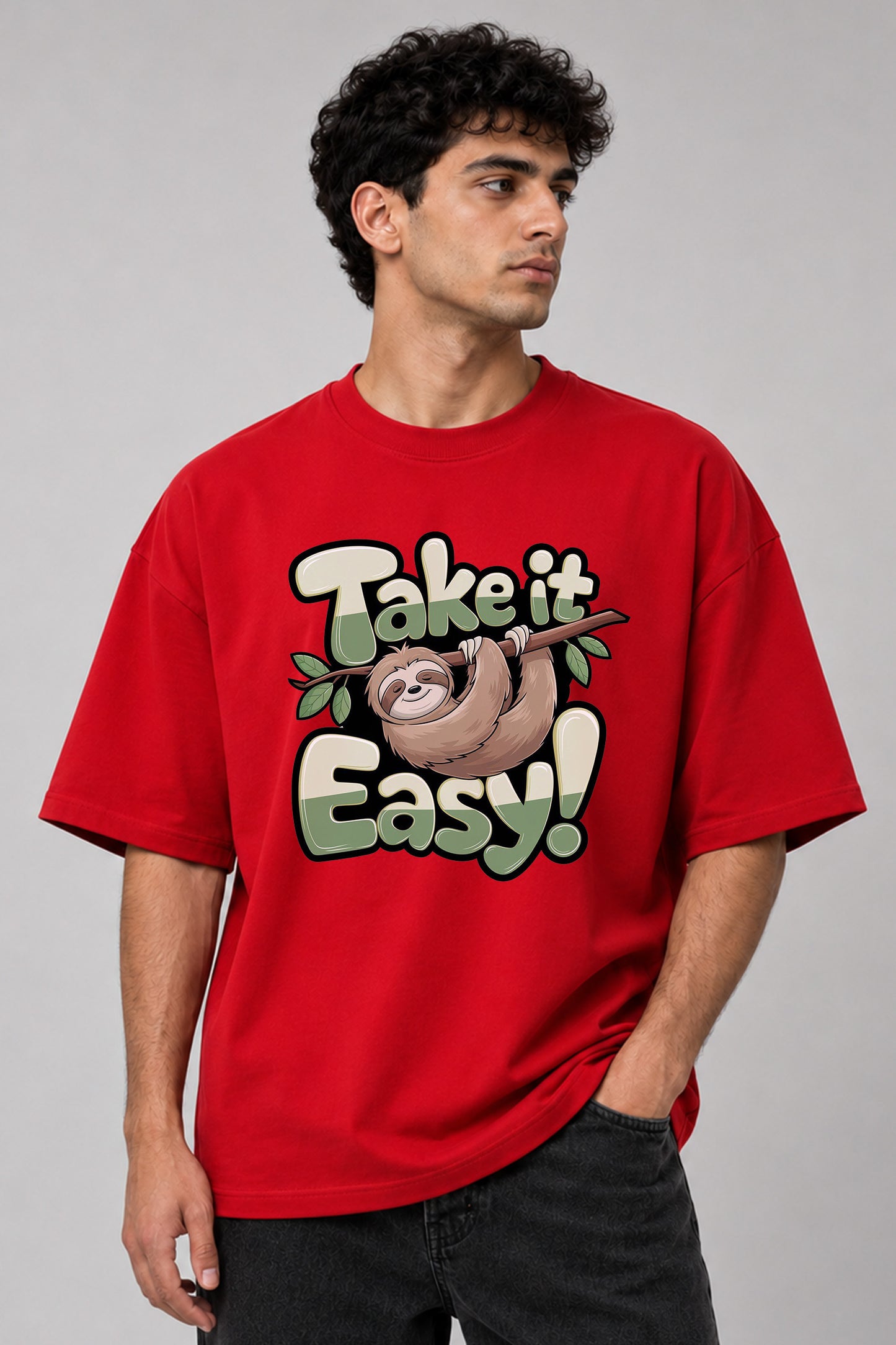 Take it easy oversized tee